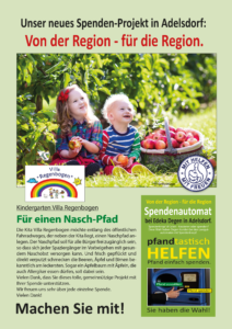 Kindergarten Villa Regenbogen Für einen Nasch-Pfad