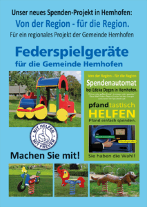 Federspielgeräte für die Gemeinde Hemhofen